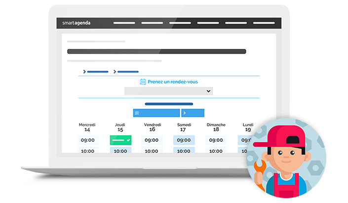 Je veux que vous rendez-vous site Web