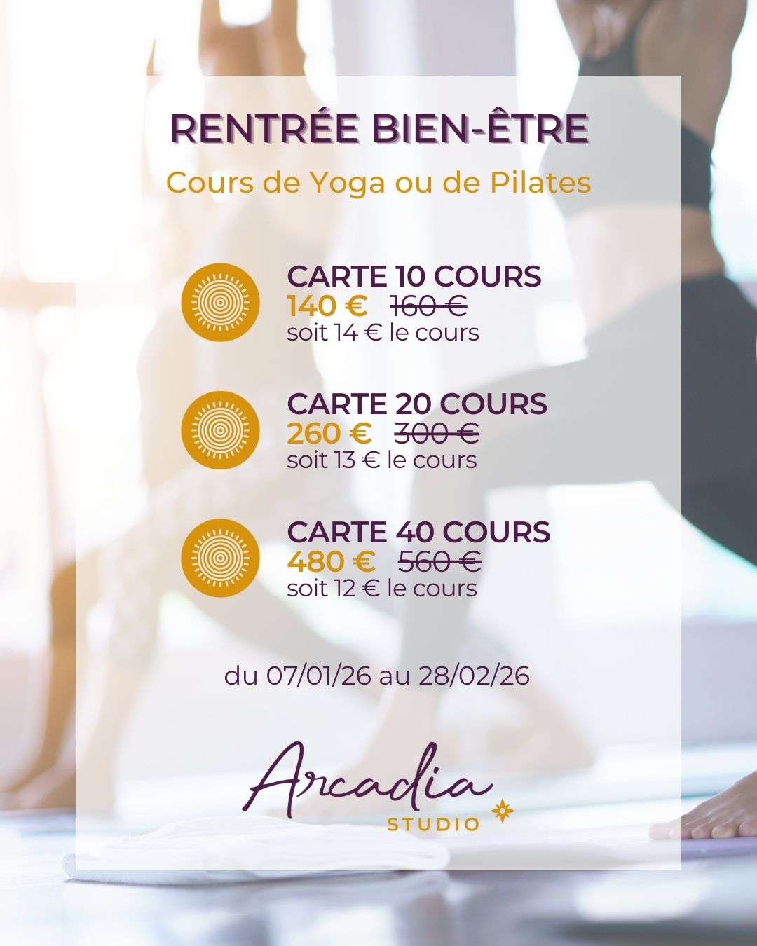 Offres cartes de cours